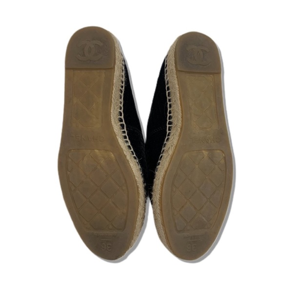 Chanel Velvet CC Espadrilles - Picture 2 of 2